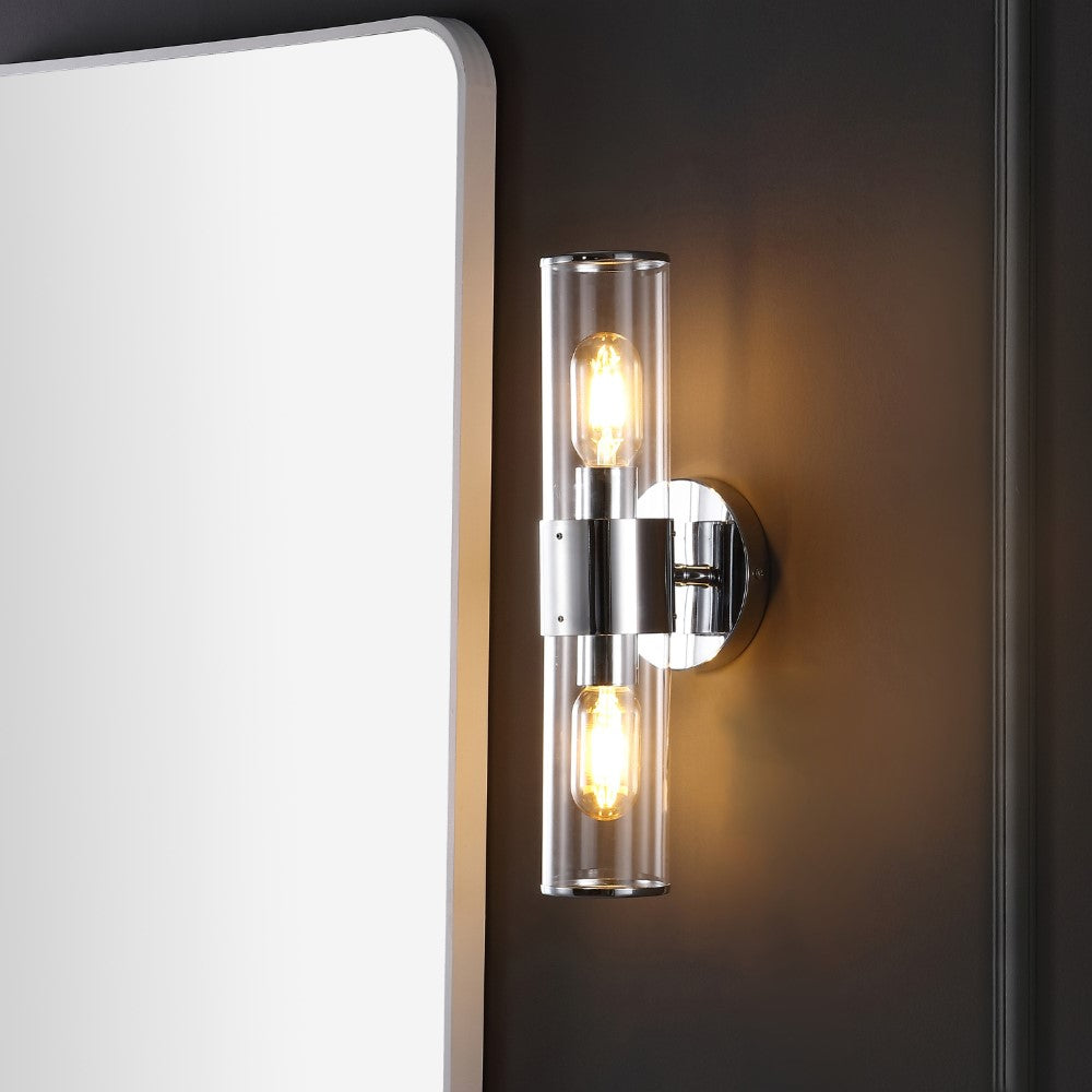 Smitten Mid-Century Modern Iron/Acrylic LED Sconce