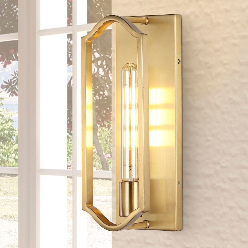 Delmar 4.75" Modern Bohemian Iron LED Sconce