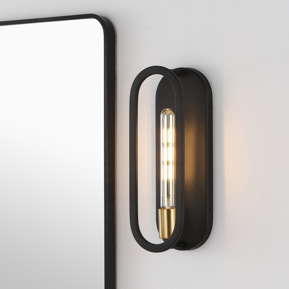 Kichler Kimrose 4.75" Modern Bohemian Iron LED Sconce