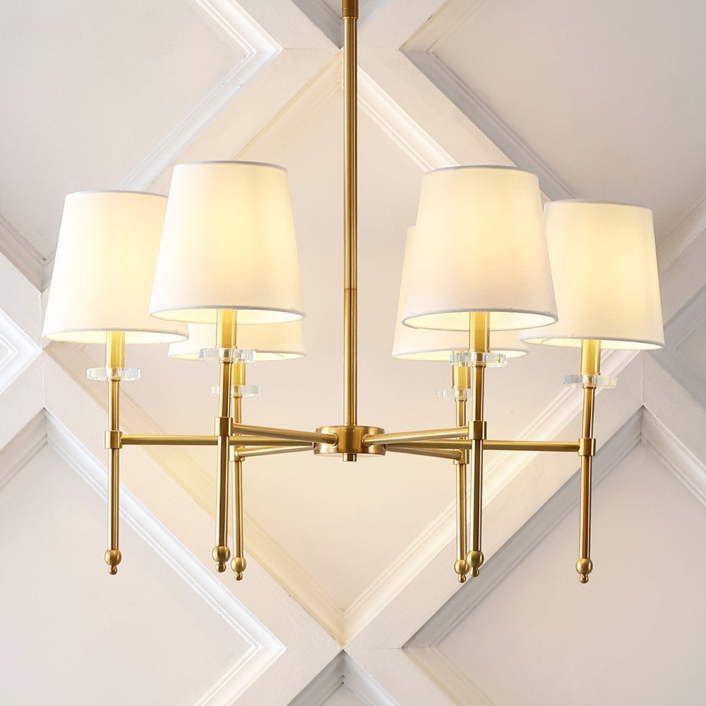 Ansley 38.5" Modern Midcentury Iron Linear LED Pendant