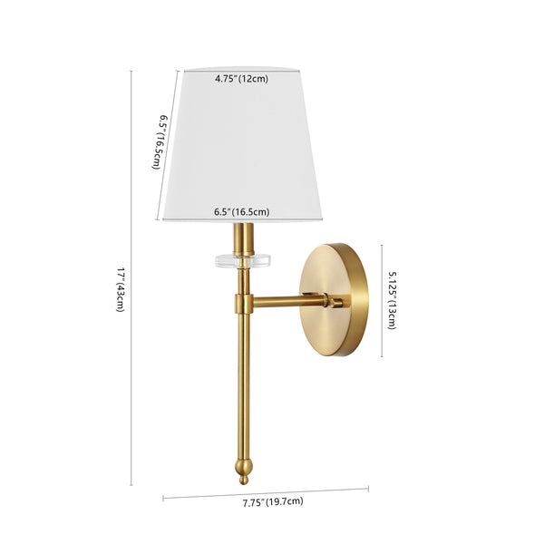 Dimension Image Brass Gold / 1 Light