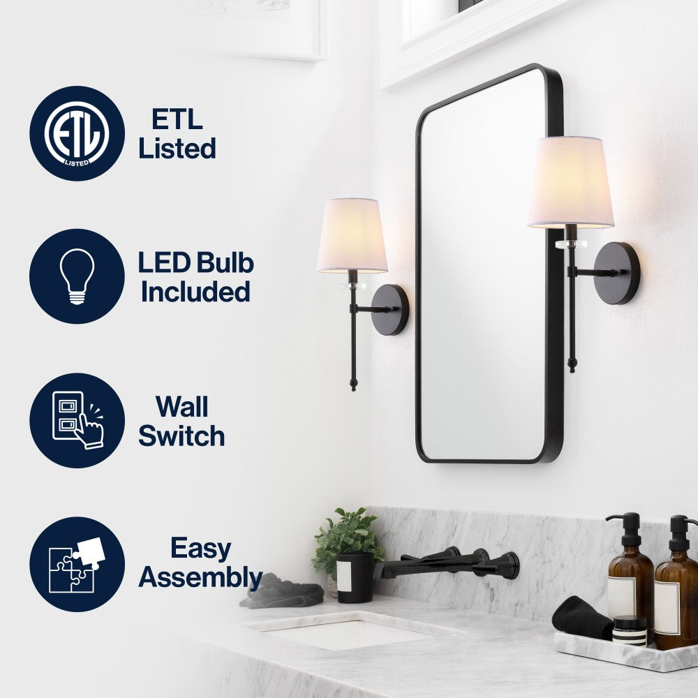 Ralbay Modern Midcentury LED Vanity