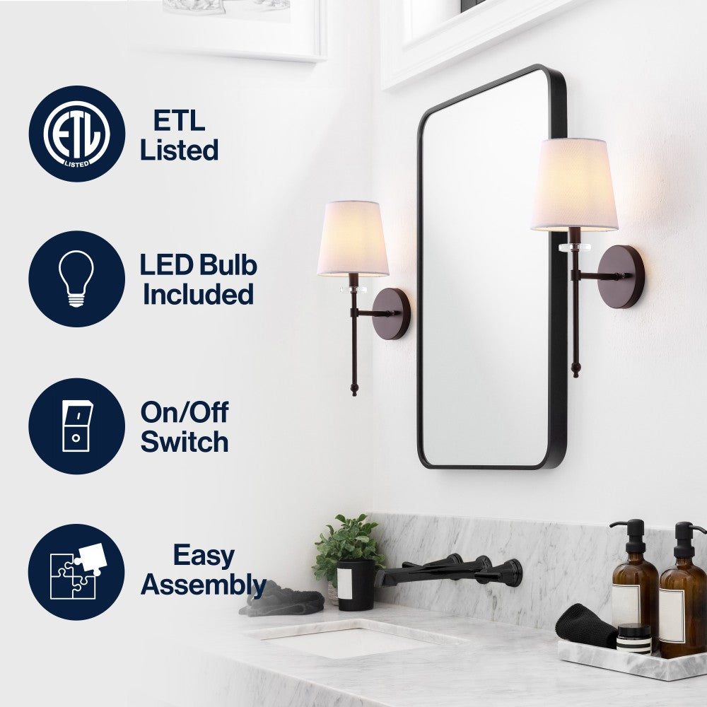 Ralbay Modern Midcentury LED Vanity