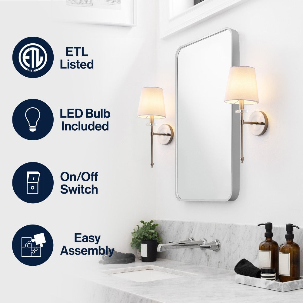 Ralbay Modern Midcentury LED Vanity