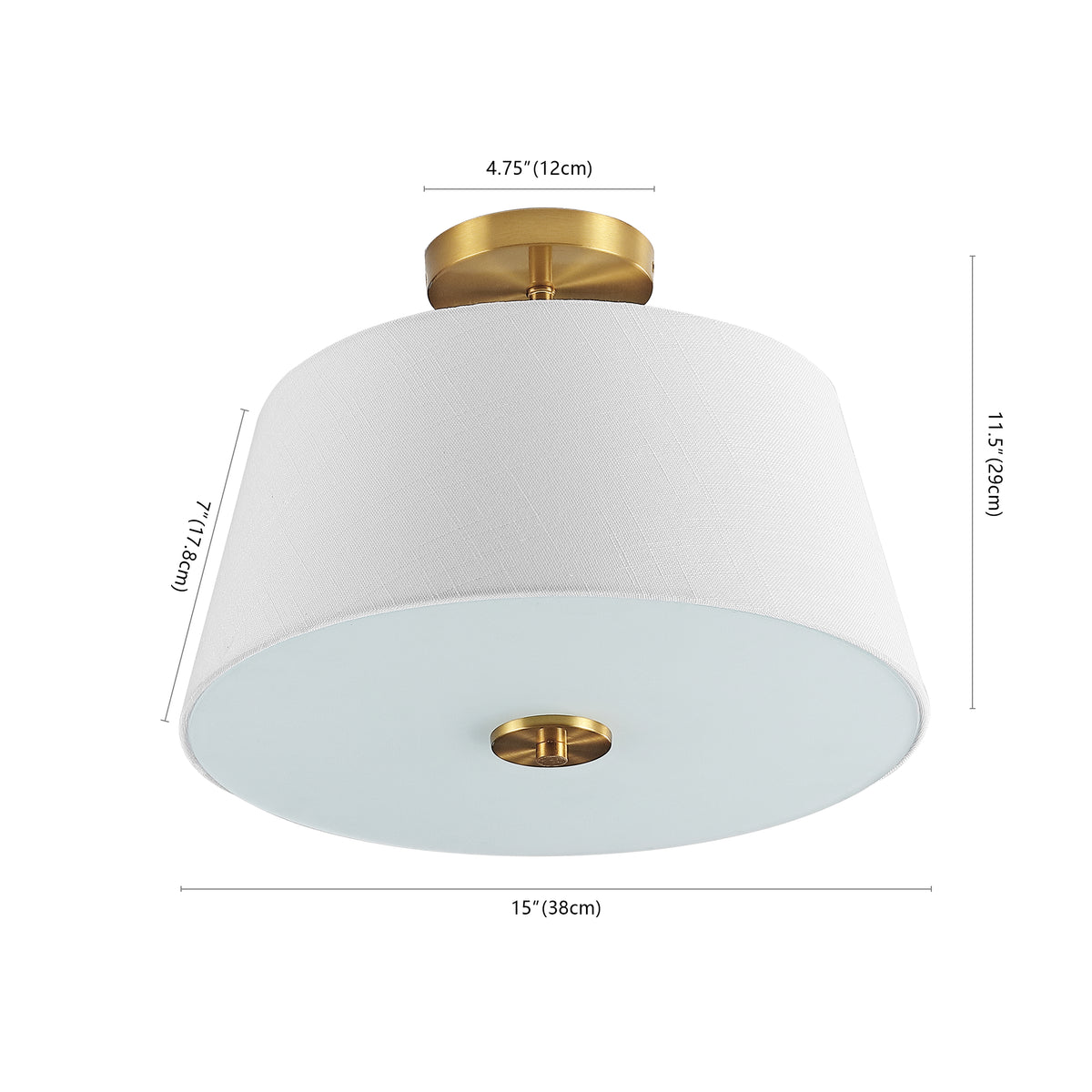 Thompson 52" Bohemian Industrial Iron/Plastic Mobile-App/Remote-Controlled 6-Speed Palm Blade Ceiling Fan