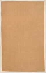 Fyus Farmhouse Cottage Border Jute Area Rug