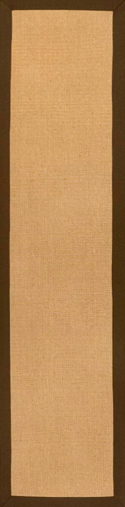 Fyus Farmhouse Cottage Border Jute Area Rug