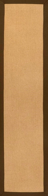 Fyus Farmhouse Cottage Border Jute Area Rug
