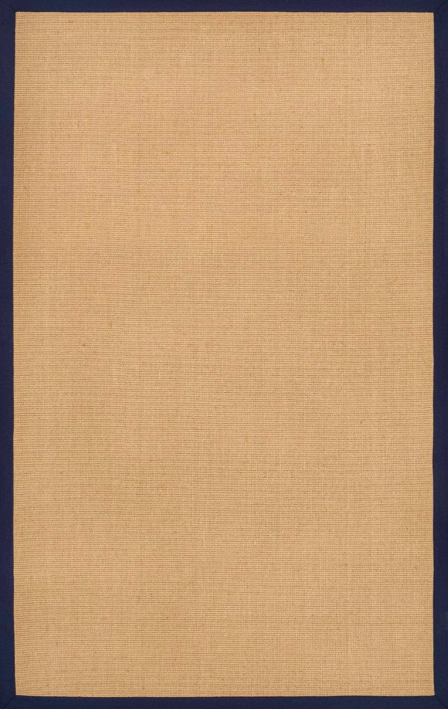 Fyus Farmhouse Cottage Border Jute Area Rug