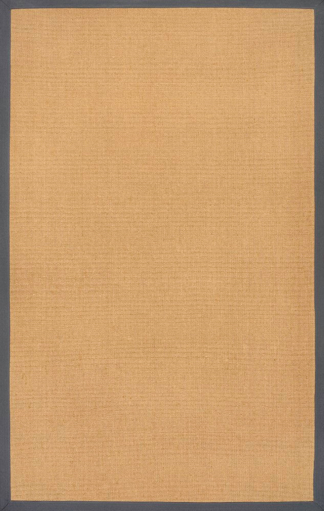Fyus Farmhouse Cottage Border Jute Area Rug