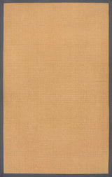 Fyus Farmhouse Cottage Border Jute Area Rug