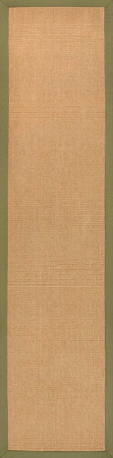 Fyus Farmhouse Cottage Border Jute Area Rug