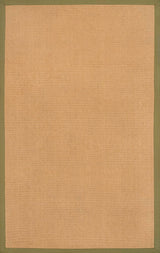 Fyus Farmhouse Cottage Border Jute Area Rug