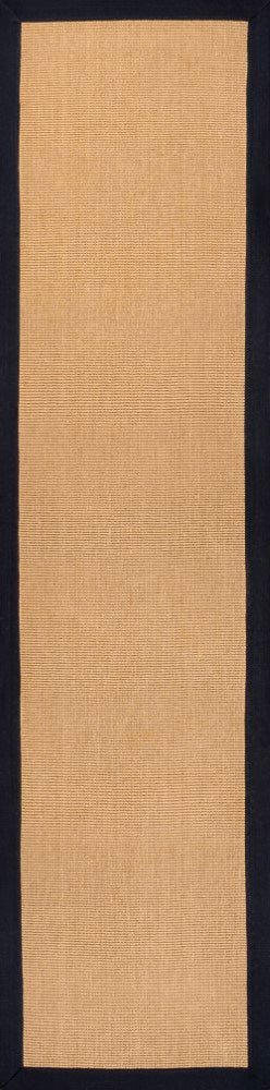Fyus Farmhouse Cottage Border Jute Area Rug
