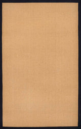 Fyus Farmhouse Cottage Border Jute Area Rug
