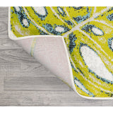 Philodendron Tropical Leaves Area Rug