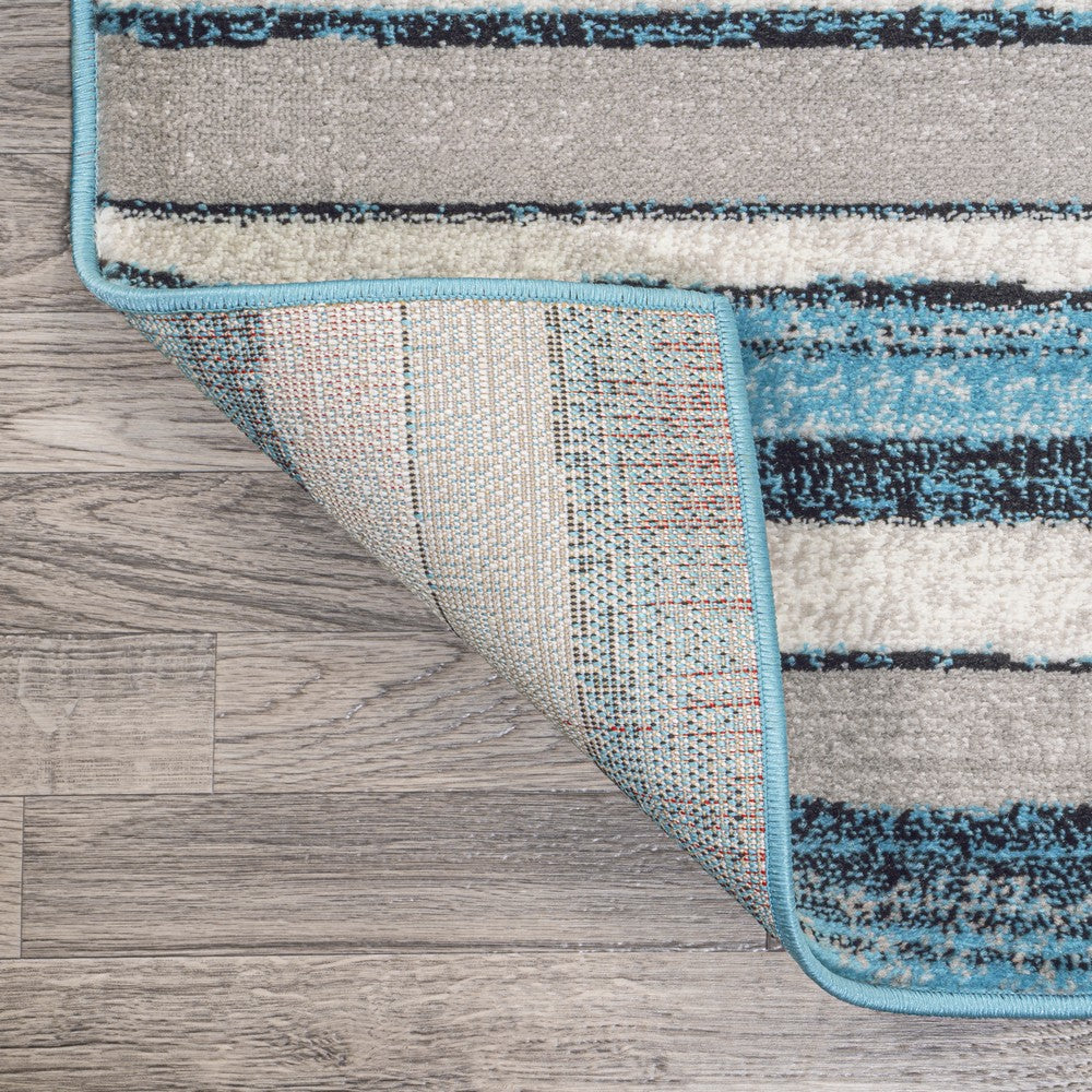 Wisteria Beach Striped Area Rug