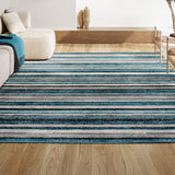 Wisteria Beach Striped Area Rug