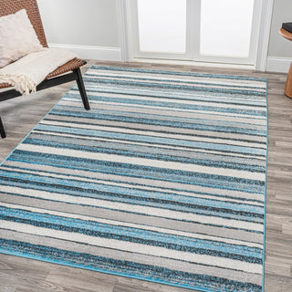 Wisteria Beach Striped Area Rug