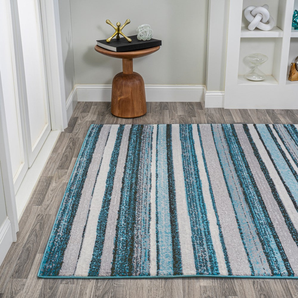 Wisteria Beach Striped Area Rug