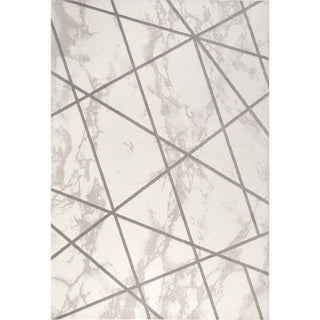 Pelion Modern Geometric Marbled Area Rug