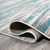 Lance Abstract Linear Stripe Area Rug