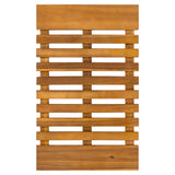 Misty Modern Classic Acacia Wood Slat Rug Mat
