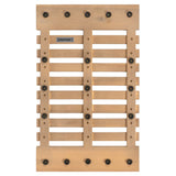 Misty Modern Classic Acacia Wood Slat Rug Mat