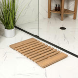 Misty Modern Classic Acacia Wood Slat Rug Mat