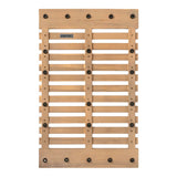 Misty Modern Classic Acacia Wood Slat Rug Mat