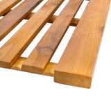 Misty Modern Classic Acacia Wood Slat Rug Mat