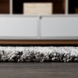 Exuma Merida Stacked Grid Shag Area Rug