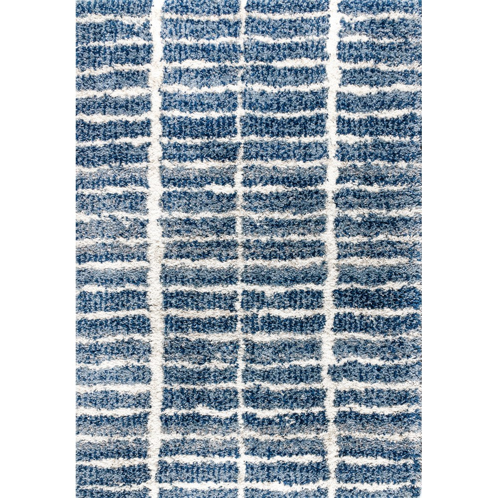 Exuma Merida Stacked Grid Shag Area Rug