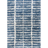 Exuma Merida Stacked Grid Shag Area Rug