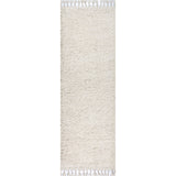 Santiago Mercer Shag Plush Tassel Area Rug