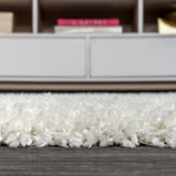 Santiago Mercer Shag Plush Tassel Area Rug
