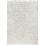 Santiago Mercer Shag Plush Tassel Area Rug