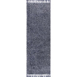 Santiago Mercer Shag Plush Tassel Area Rug