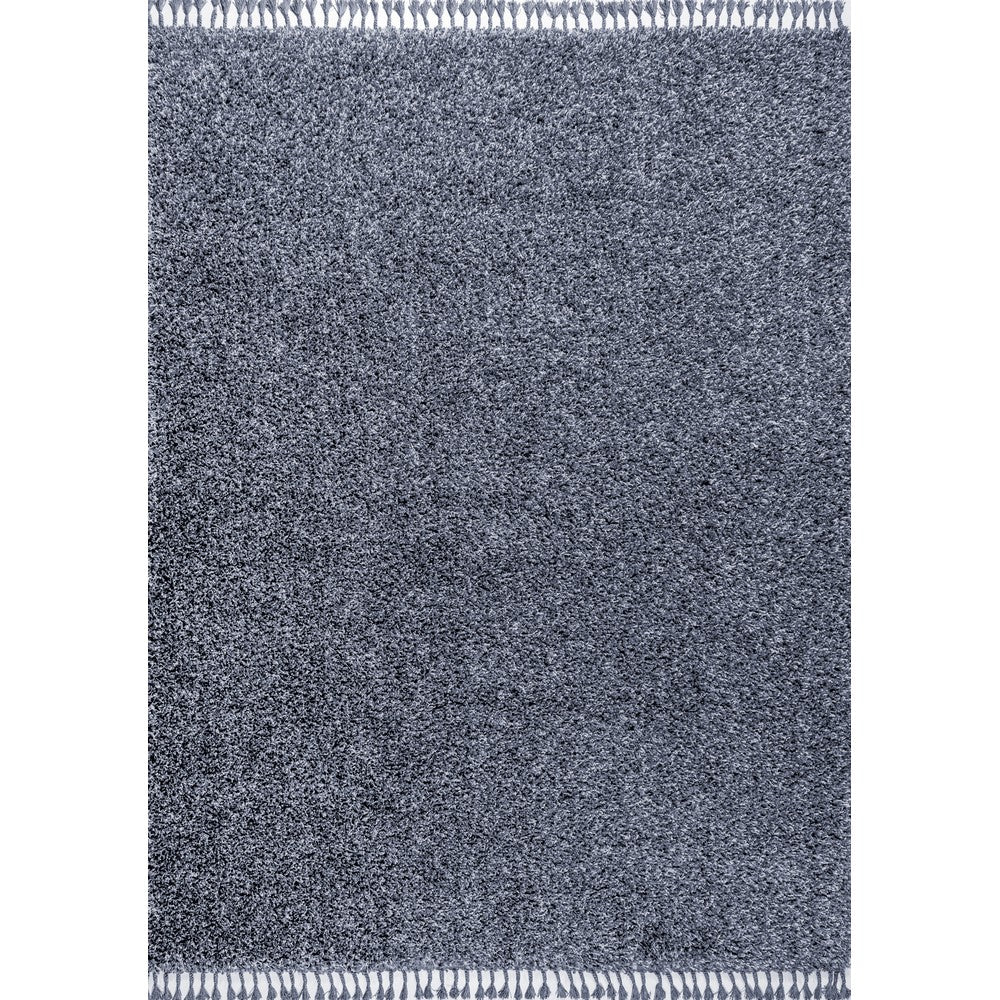 Santiago Mercer Shag Plush Tassel Area Rug
