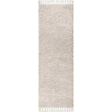 Santiago Mercer Shag Plush Tassel Area Rug
