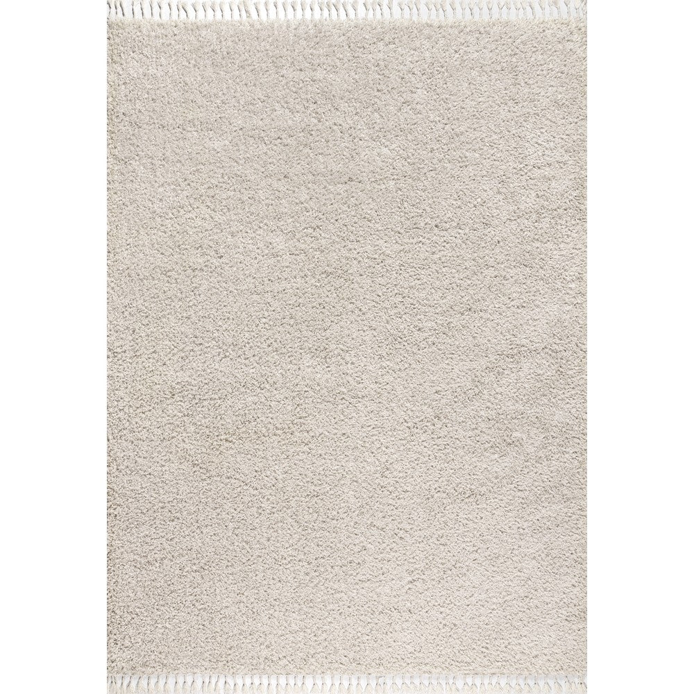 Santiago Mercer Shag Plush Tassel Area Rug
