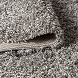 Santiago Mercer Shag Plush Tassel Area Rug