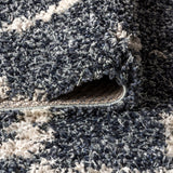 Eden Mercer Shag Plush Tassel Area Rug