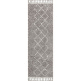 Leland Mercer Shag Plush Tassel Area Rug