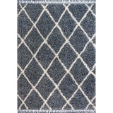 Wyoming Mercer Shag Plush Tassel Area Rug