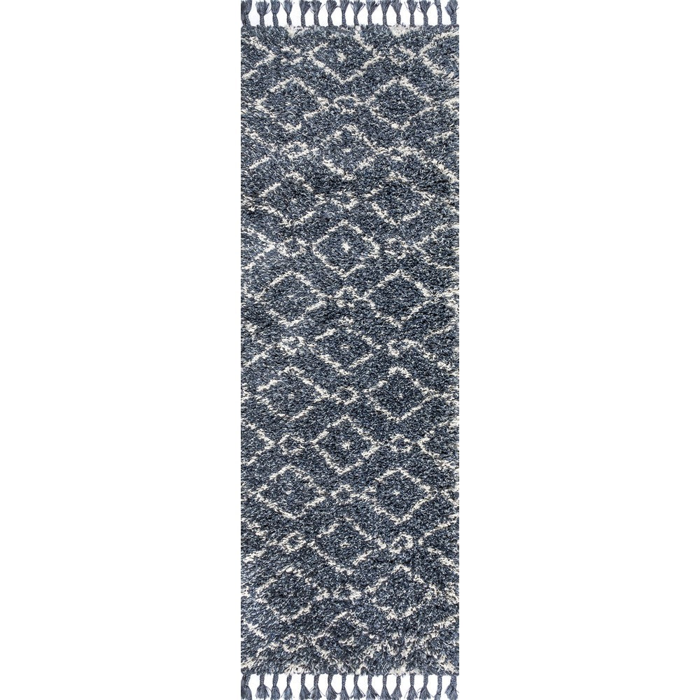 Sedona Mercer Shag Plush Tassel Area Rug