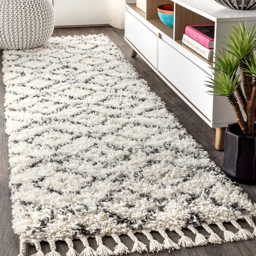Sedona Mercer Shag Plush Tassel Area Rug