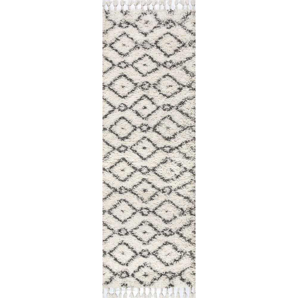 Sedona Mercer Shag Plush Tassel Area Rug