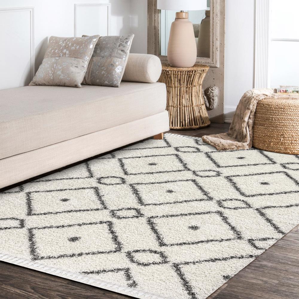 Sedona Mercer Shag Plush Tassel Area Rug