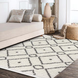 Sedona Mercer Shag Plush Tassel Area Rug